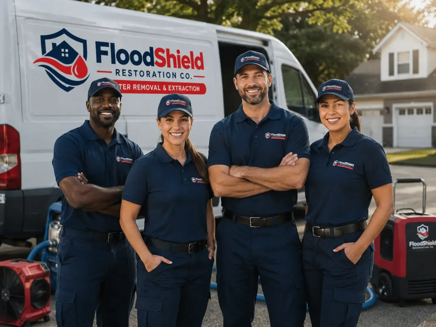 Flood Damage Restoration company in Vinton, IA